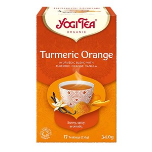 TURMERIC ORANGE Kurkuma Pomarańcza BIO YOGI TEA
